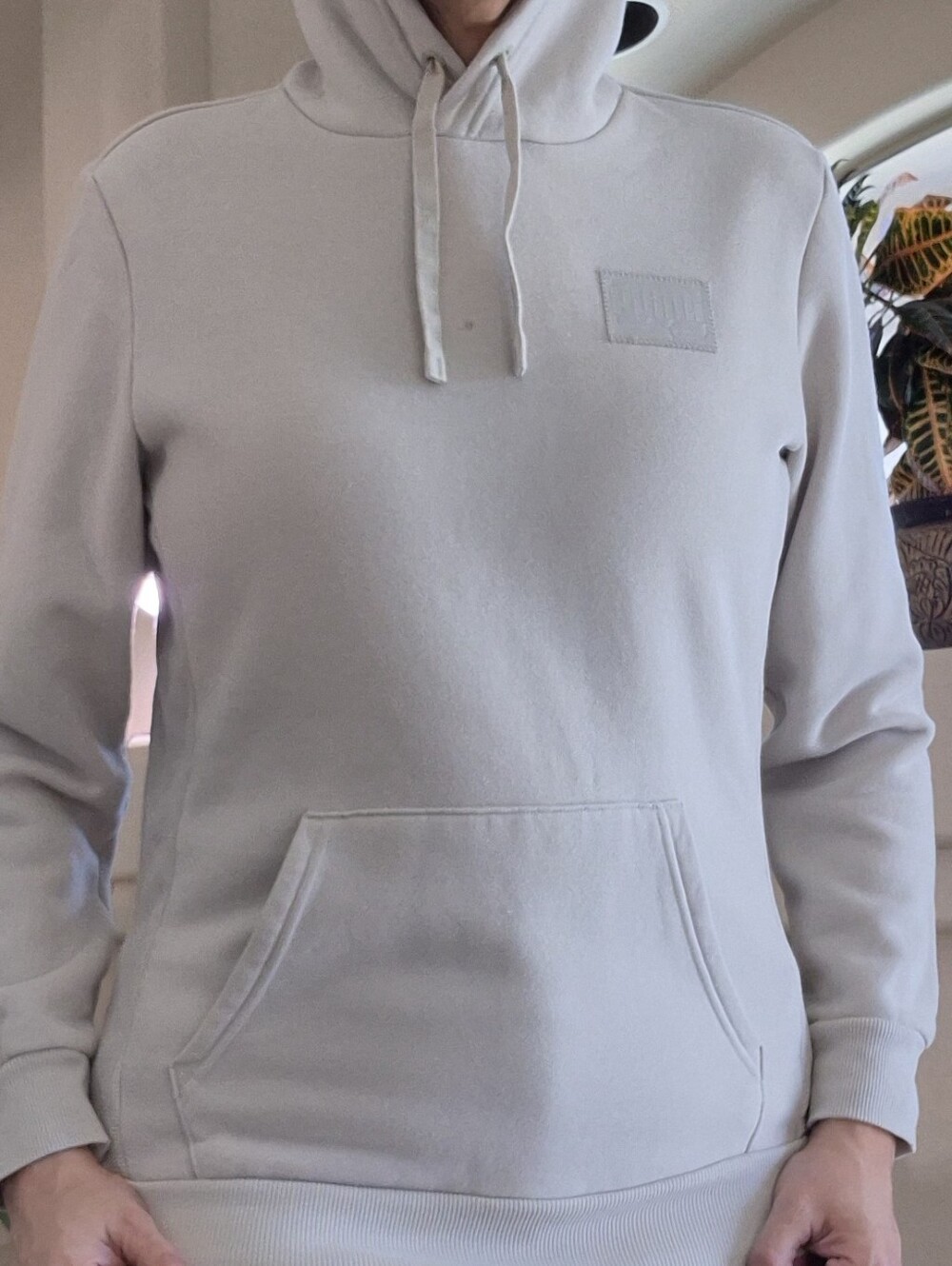 Puma Cotton Pull Over Hoodie Sweatshirt Sz Small